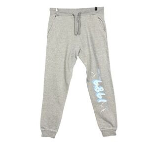 Taylor Swift Joggers Womens Large 1989 Version Gray‎ Sweatpants Cotton Heritage
